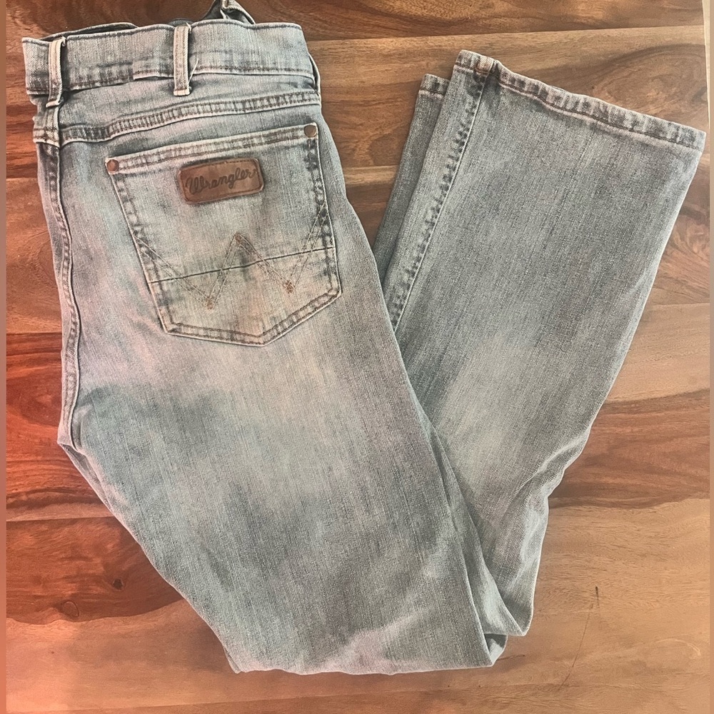 Wrangler Retro Slim Boot Men's Jeans - Blue